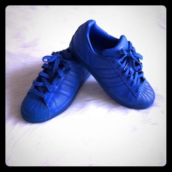 adidas superstar adicolor blue